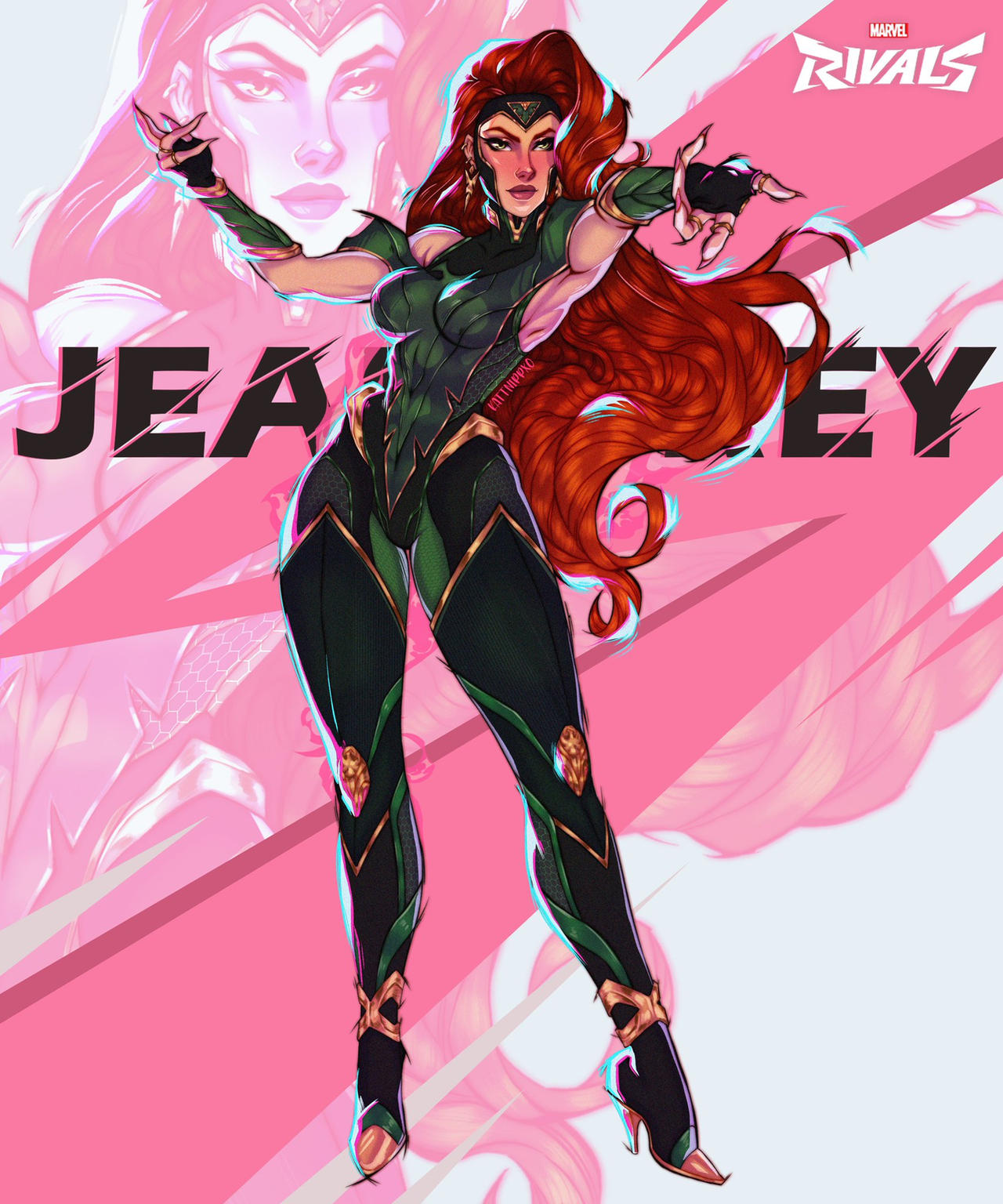 Marvel Rivals Background Gray Marvel Rivals Jean Grey Fanart by OrcFantasy on DeviantArt
