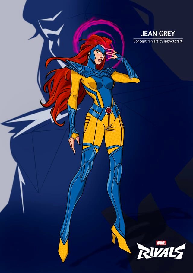 Marvel Rivals Jean Grey Fanart by OrcFantasy on DeviantArt