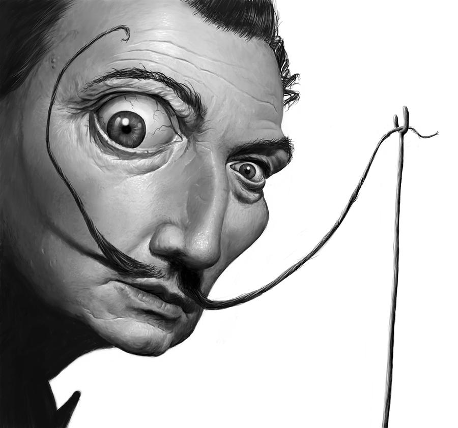 Dali Caricature