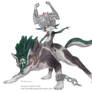 Wolf Link and Midna