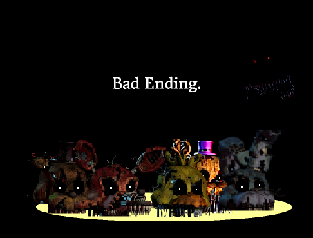 Five Nights At Freddy's ENDING NIGHT 4 AND 5 COMPLETE 
