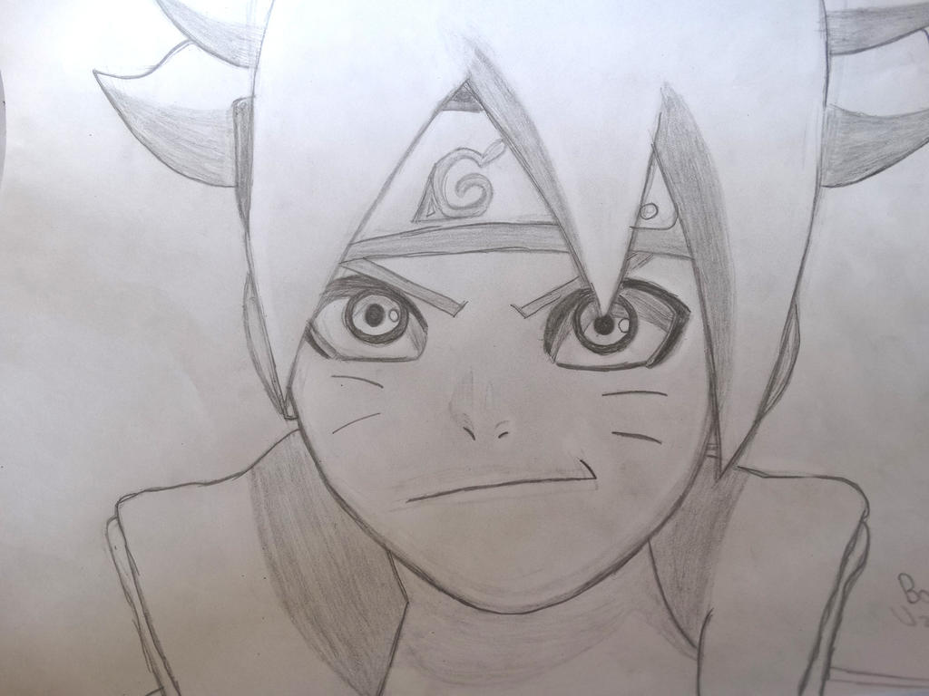 Uzumaki boruto.  Naruto sketch, Naruto cute, Uzumaki boruto