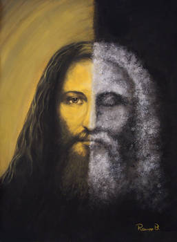 Jesus two faces