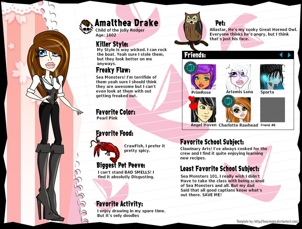 Bio Deviantart Bio commissions by brookbcox on DeviantArt
