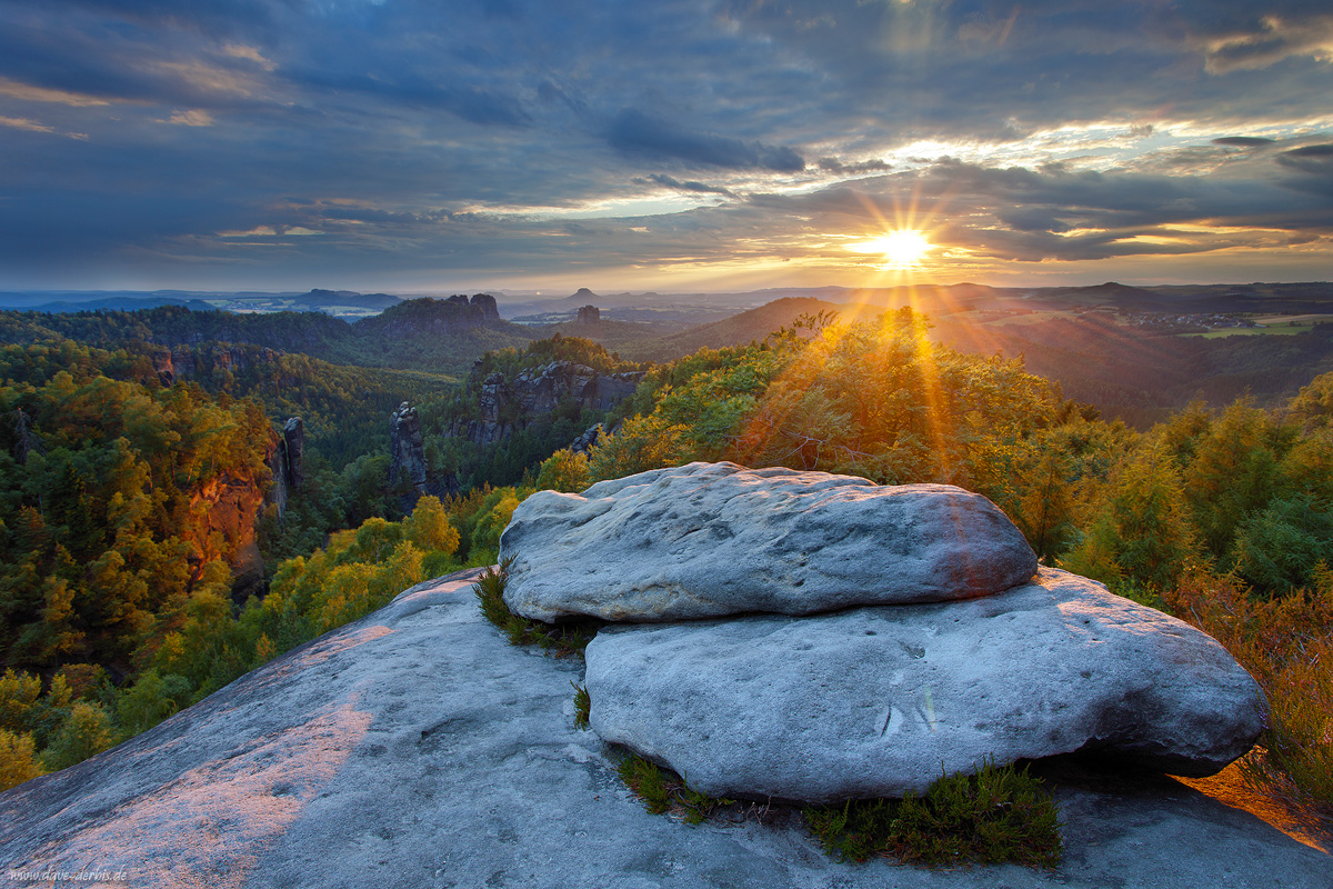 Carolafelsen Sunset