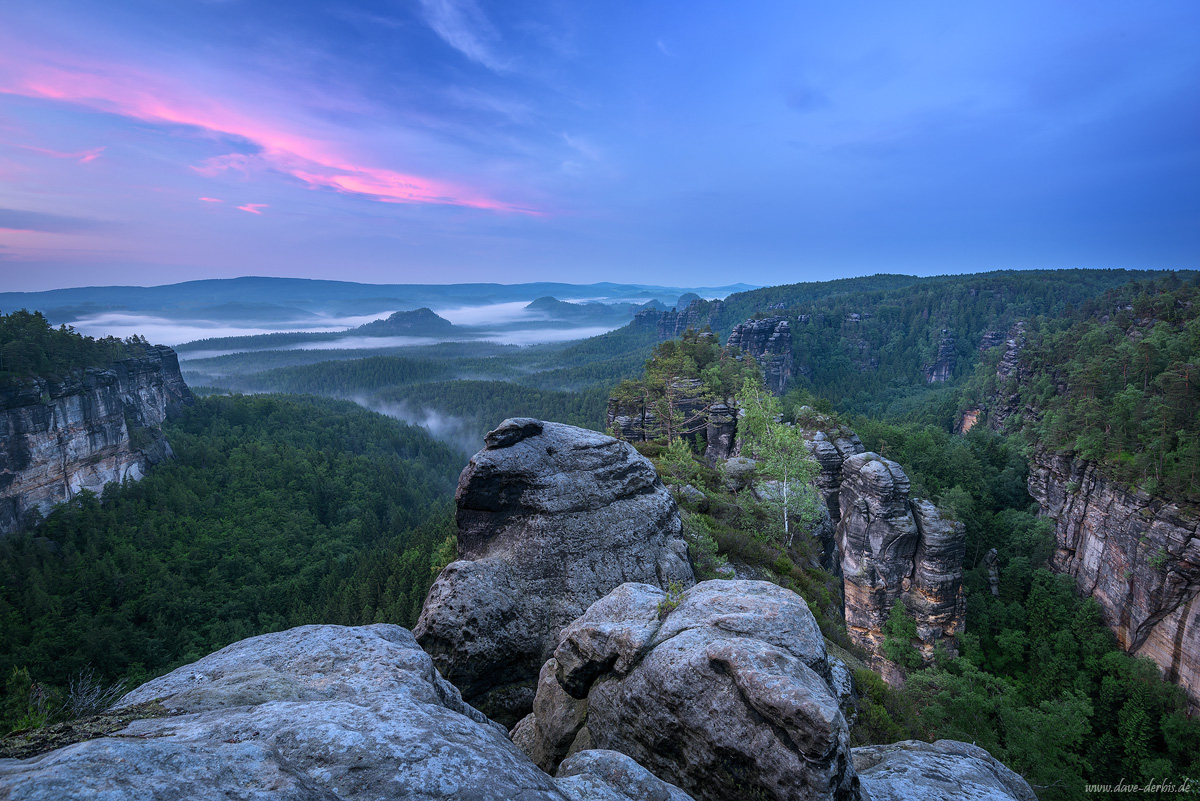 Heringstein Blue Hour