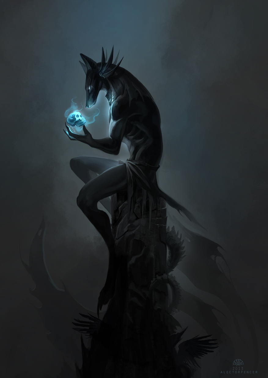 In Darkness he waits