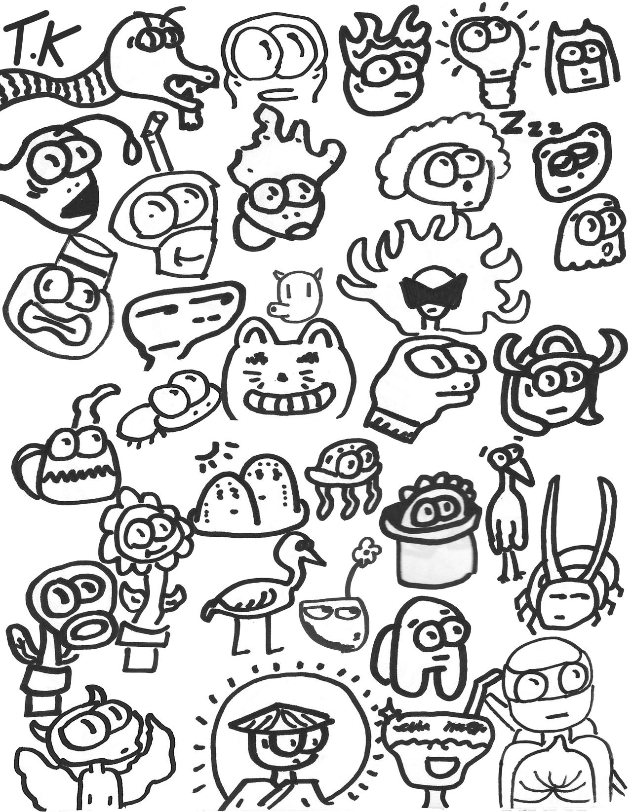 Cartoon Character Collage by NYKEBLAZERS on DeviantArt