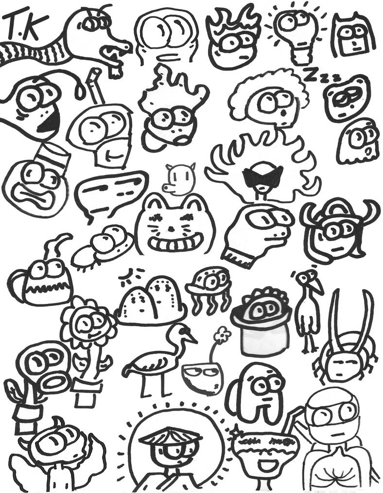Cartoon Character Collage by NYKEBLAZERS on DeviantArt Cartoon Character Collage by NYKEBLAZERS on DeviantArt