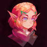 short haired zelda botw 2