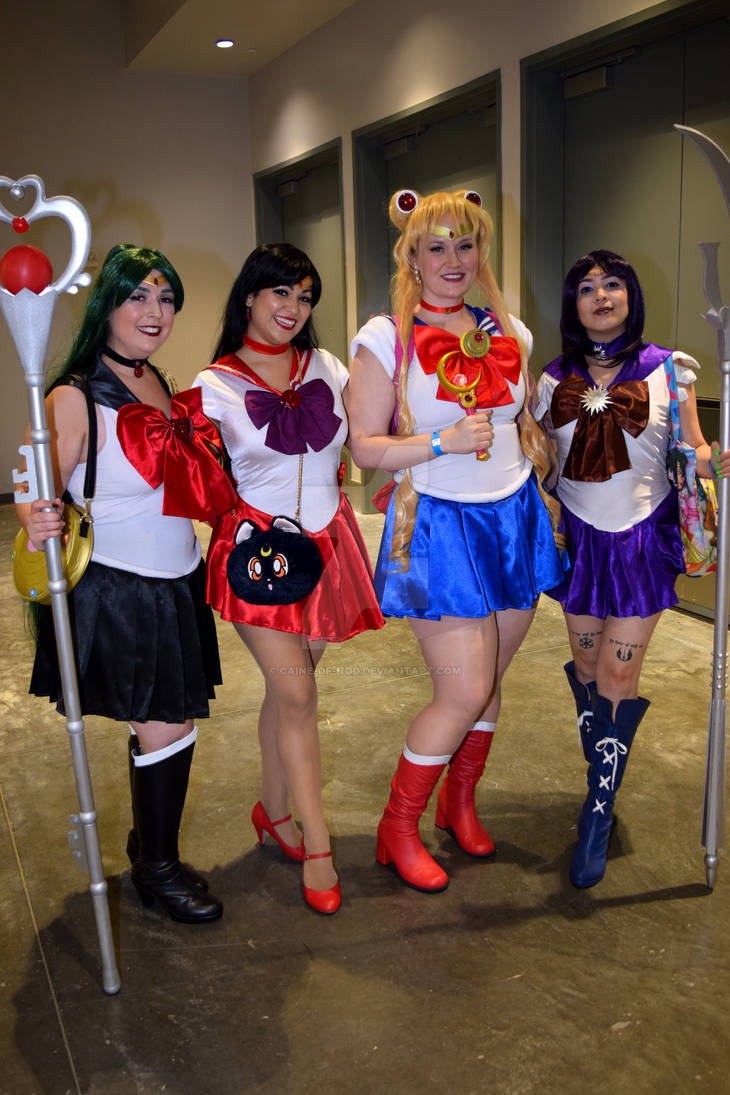 Sailor Pluto Sailor Mars Sailor Moon Sailor Saturn