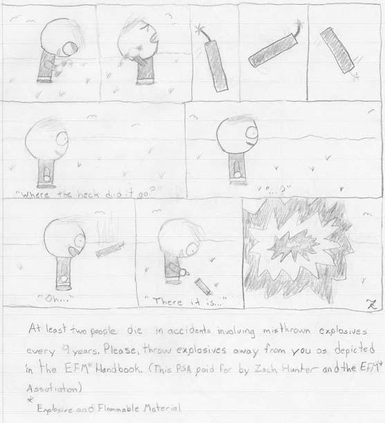 PSA How NOT to Throw Dynamite by PyroFX on DeviantArt
