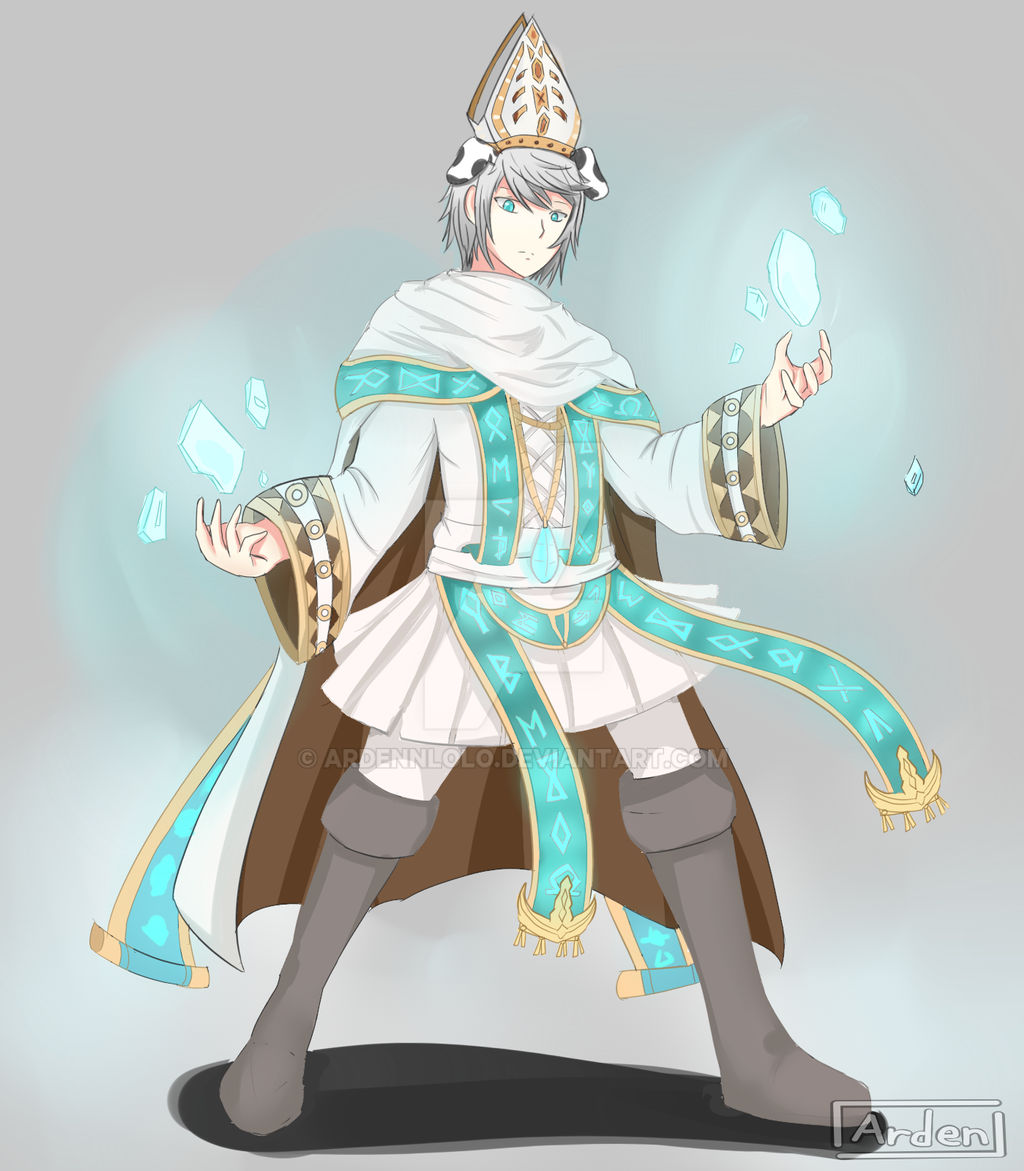 Cas Rune Caster Commission - Rune Caster by ardennlolo on DeviantArt