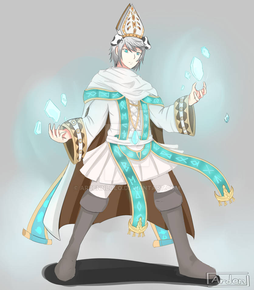 Caistor Rune Commission - Rune Caster by ardennlolo on DeviantArt
