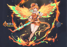 Takanashi Kiara x Genshin Impact