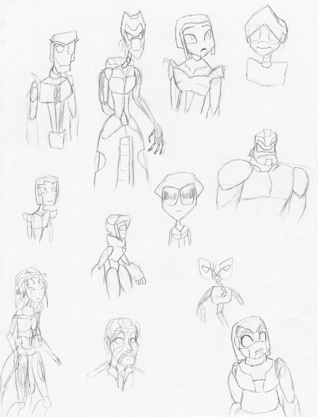 Robot Designs by HyperSpaceOddity on DeviantArt