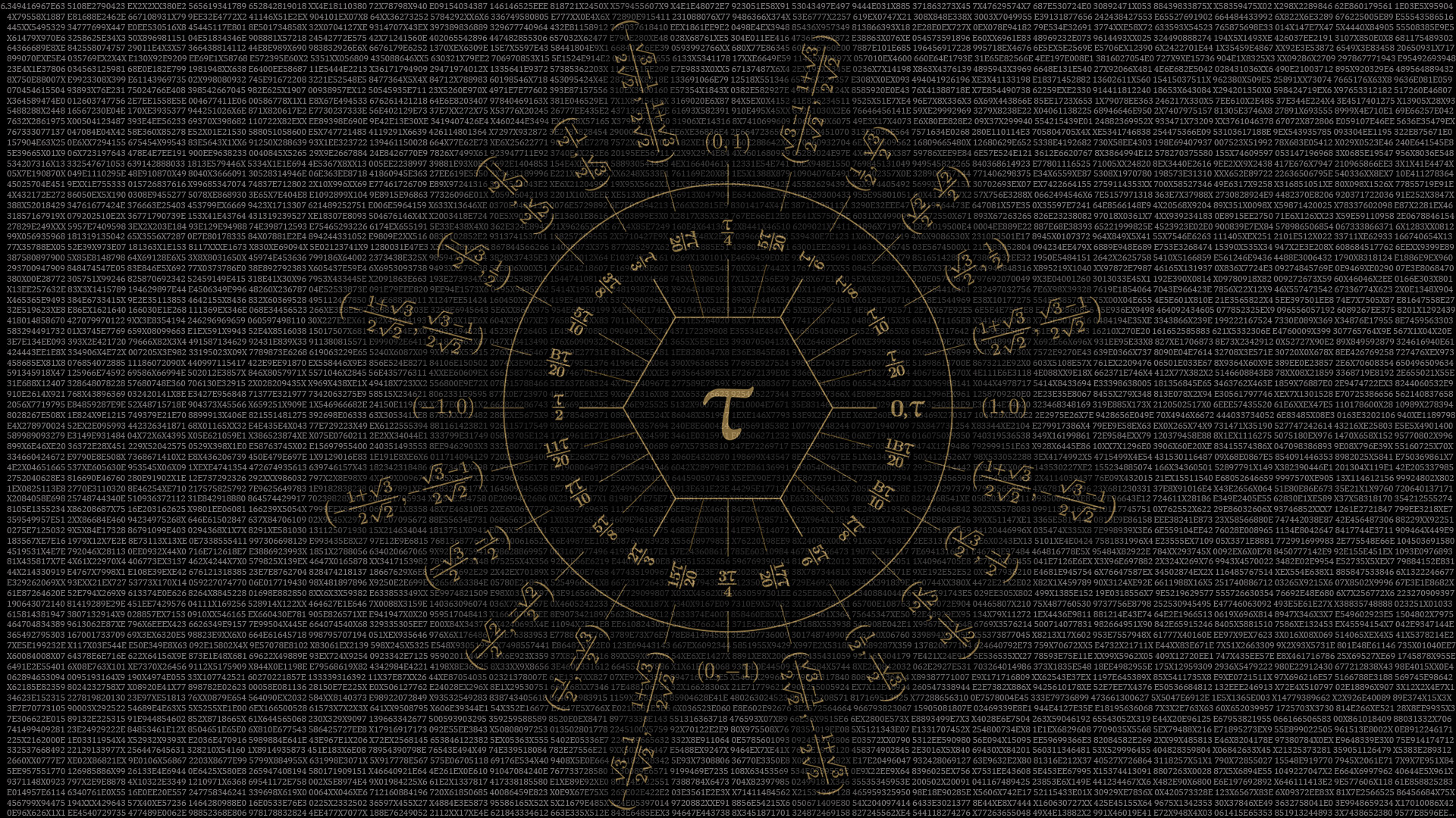 Dozenal Tau unit circle w/ Tau base 12 background by Rushon on DeviantArt