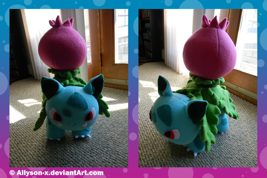 Ivysaur Plush by Allyson-x