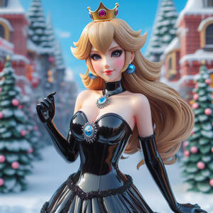 Shiny christmas Peach