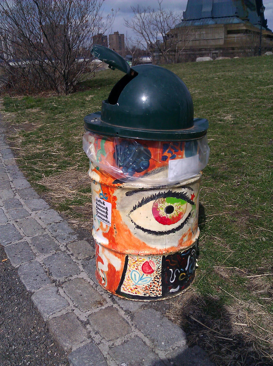 Trash Can Art By Thecowation On DeviantArt trash-can-art-by-thecowation-on-deviantart