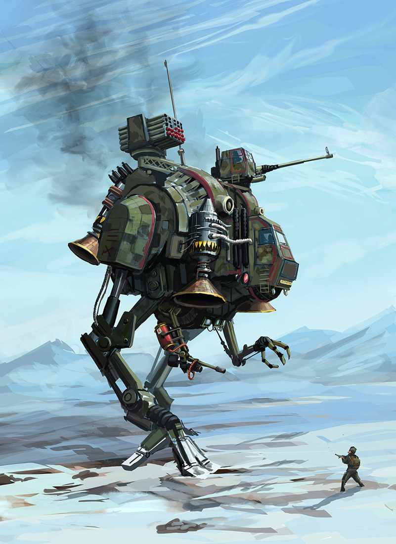 Dieselpunk Mech