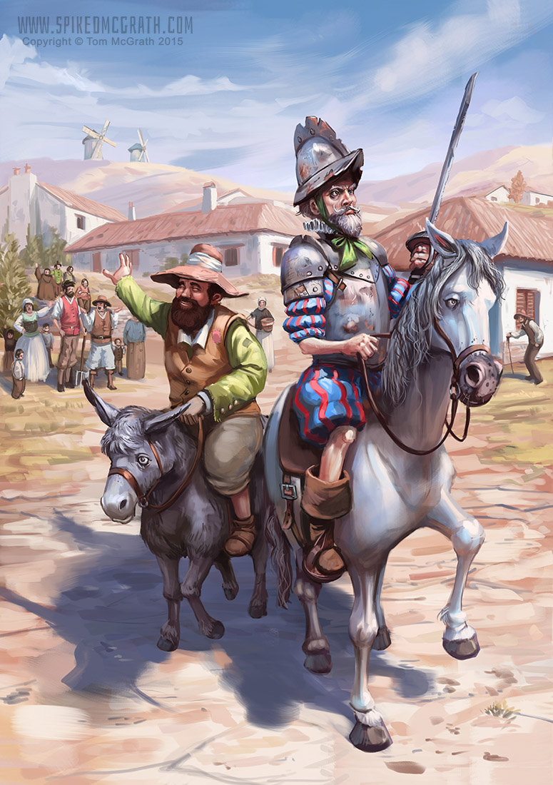 Leaving La Mancha by SpikedMcGrath