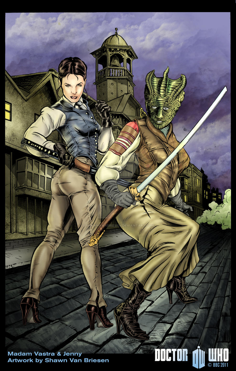 Madam Vastra and Jenny