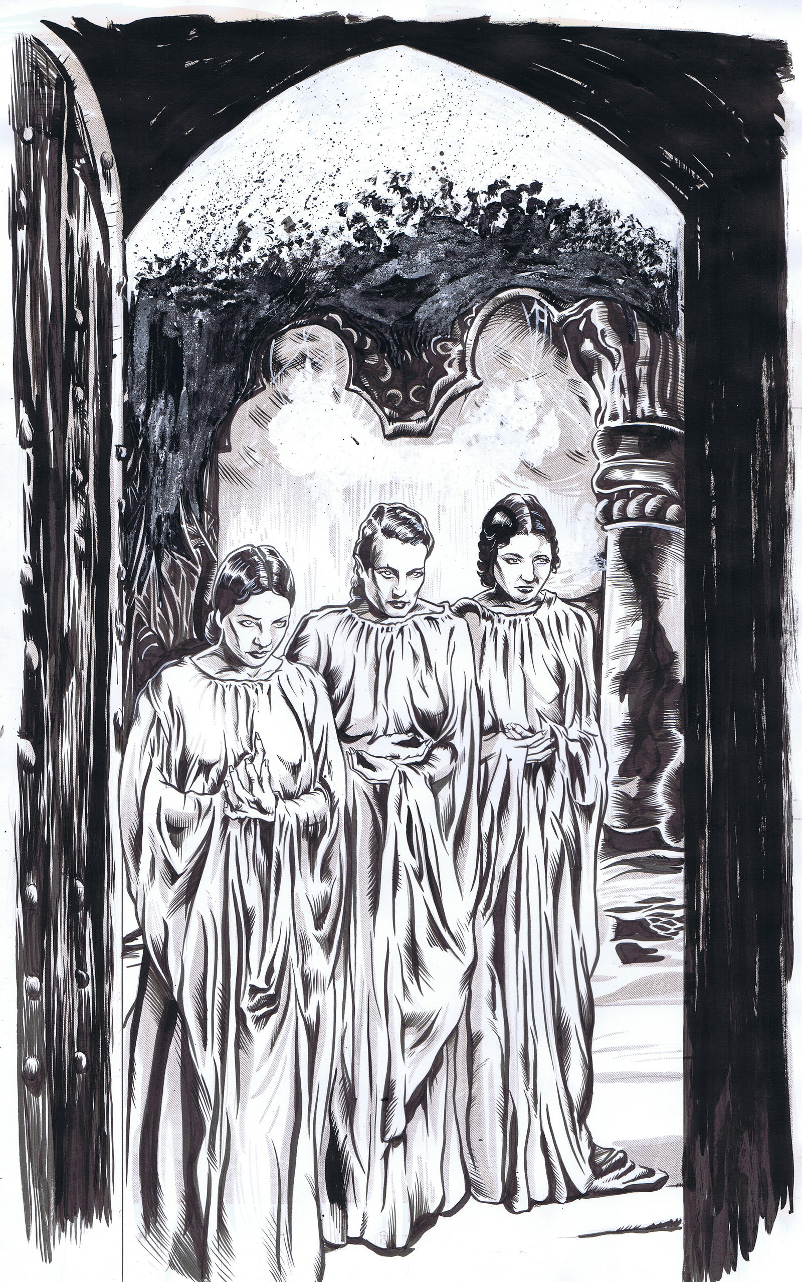 Brides of Dracula by ShawnVanBriesen