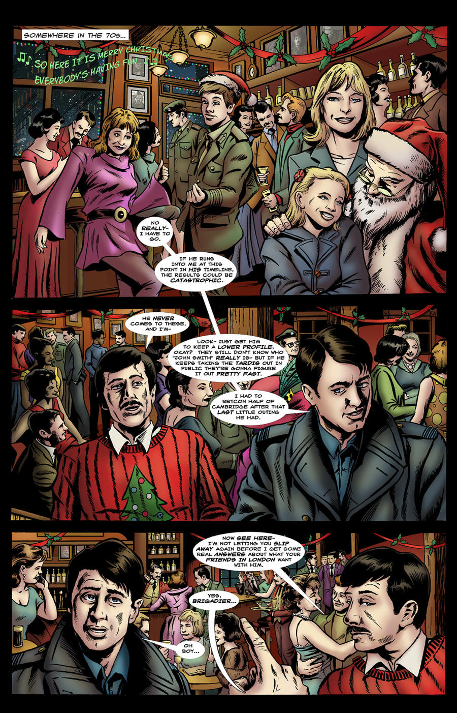 Fade Away (The Lost Scenes): UNIT Christmas page 1