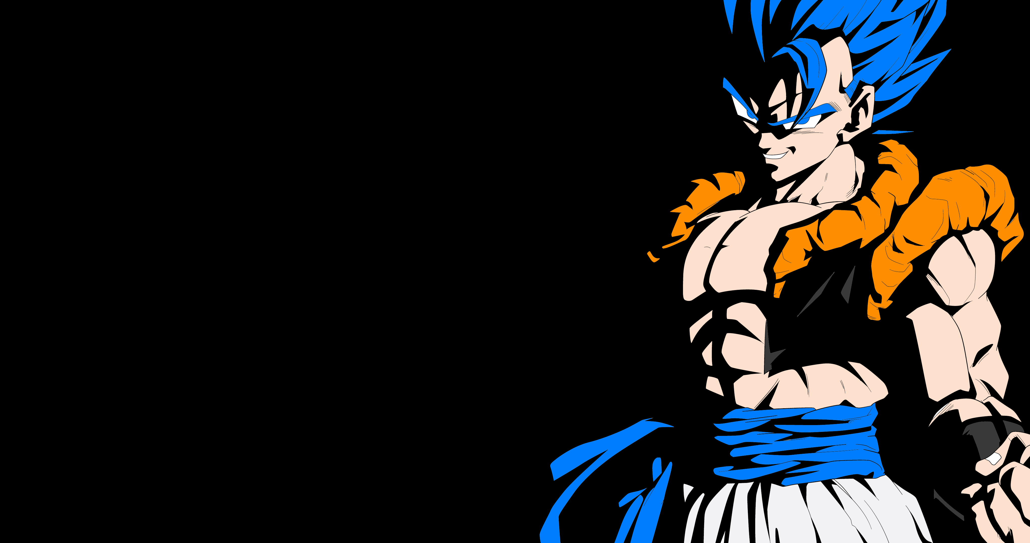 Gogeta Super Sayajin Blue (Wallpaper) by Zelves123 on DeviantArt