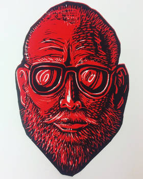 Self Portrait in Red