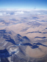 Himalayas from 33000 feet