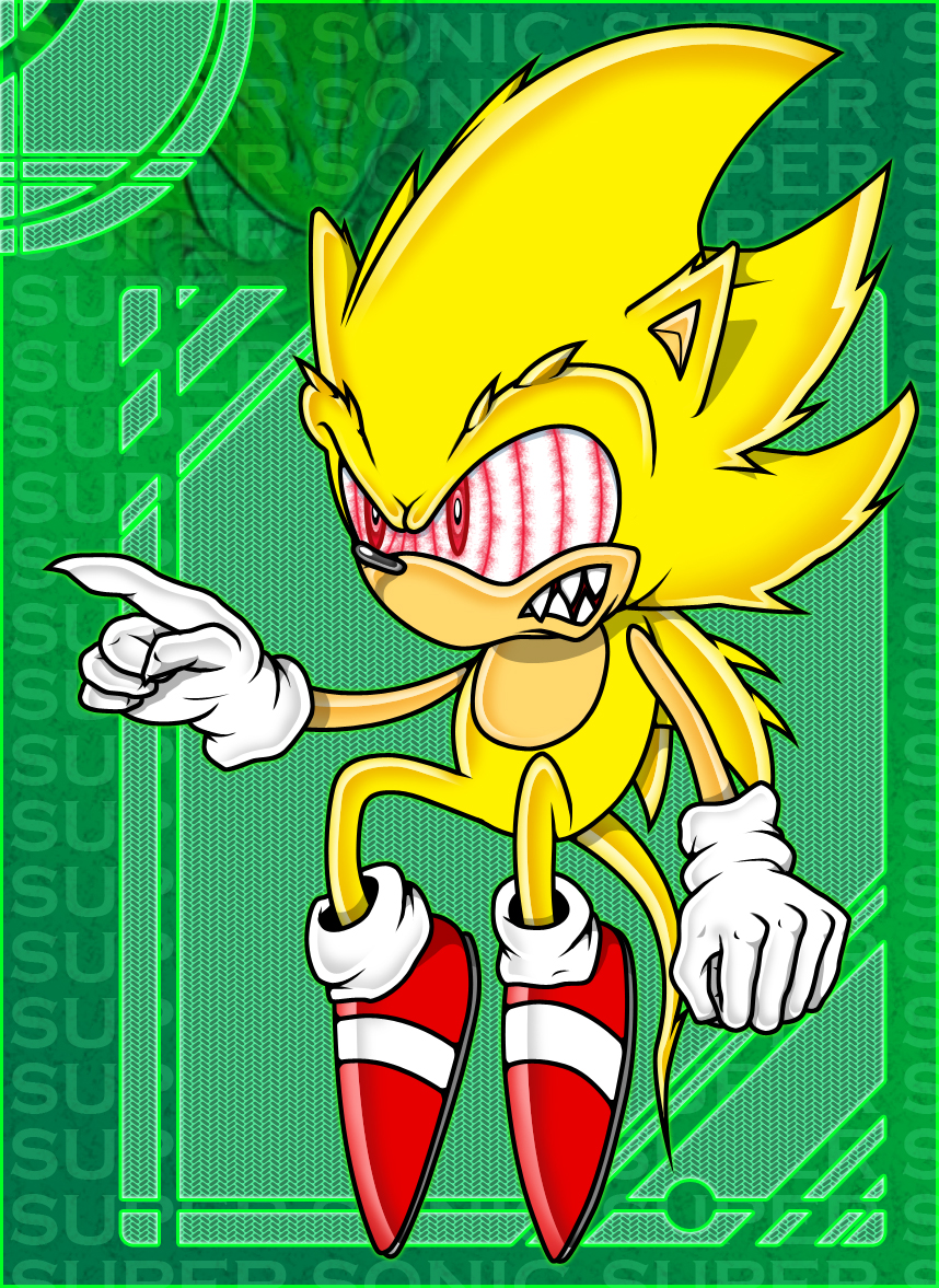 Fleetway Super Sonic in a nutshell : r/SonicTheHedgehog