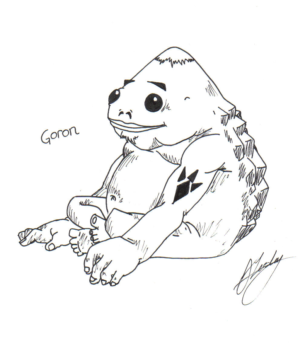 Goron By K1Llerrabbit On Deviantart