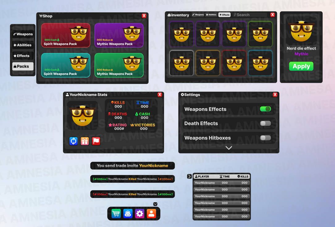 Code Ui Rolbox Roblox ui by Amnessiiaa on DeviantArt