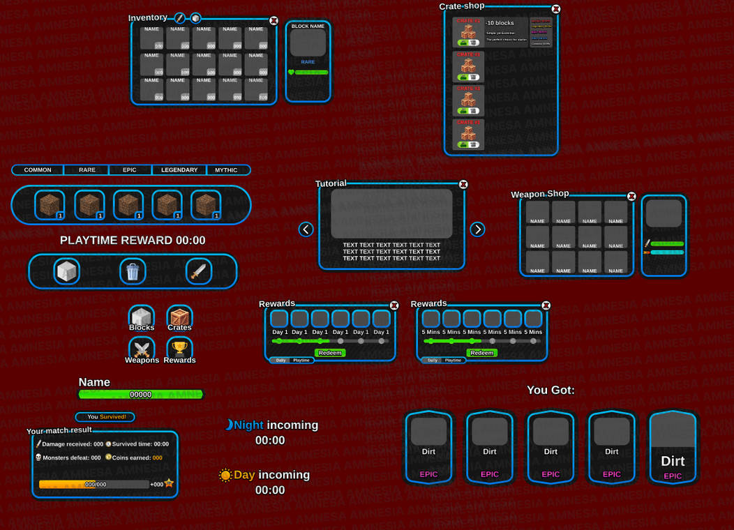 Roblox Rts Ui Roblox ui by Amnessiiaa on DeviantArt