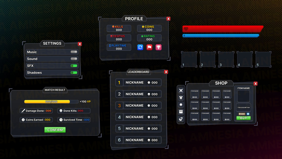 Roblox Rts Ui Roblox game ui by Amnessiiaa on DeviantArt