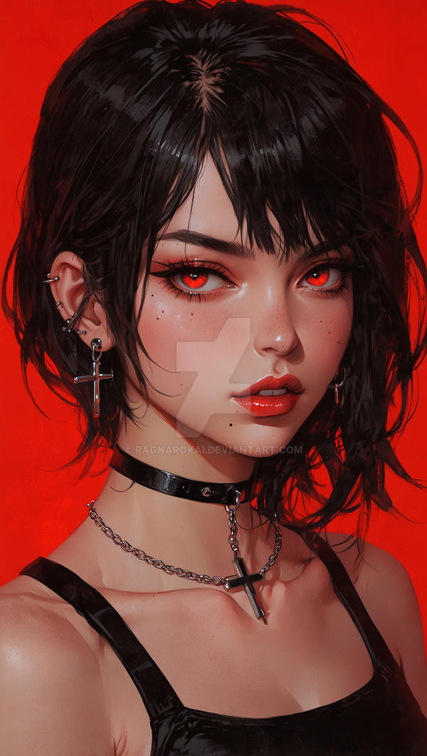 Anime XL A bold and provocative portrait by RagnarokAI on DeviantArt