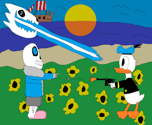 Sans vs Donald