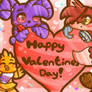 .:Happy Valentines day Chibi FNAF:.