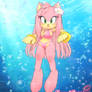 .:Amy Rose Swimming Underwater gift for GMan:.