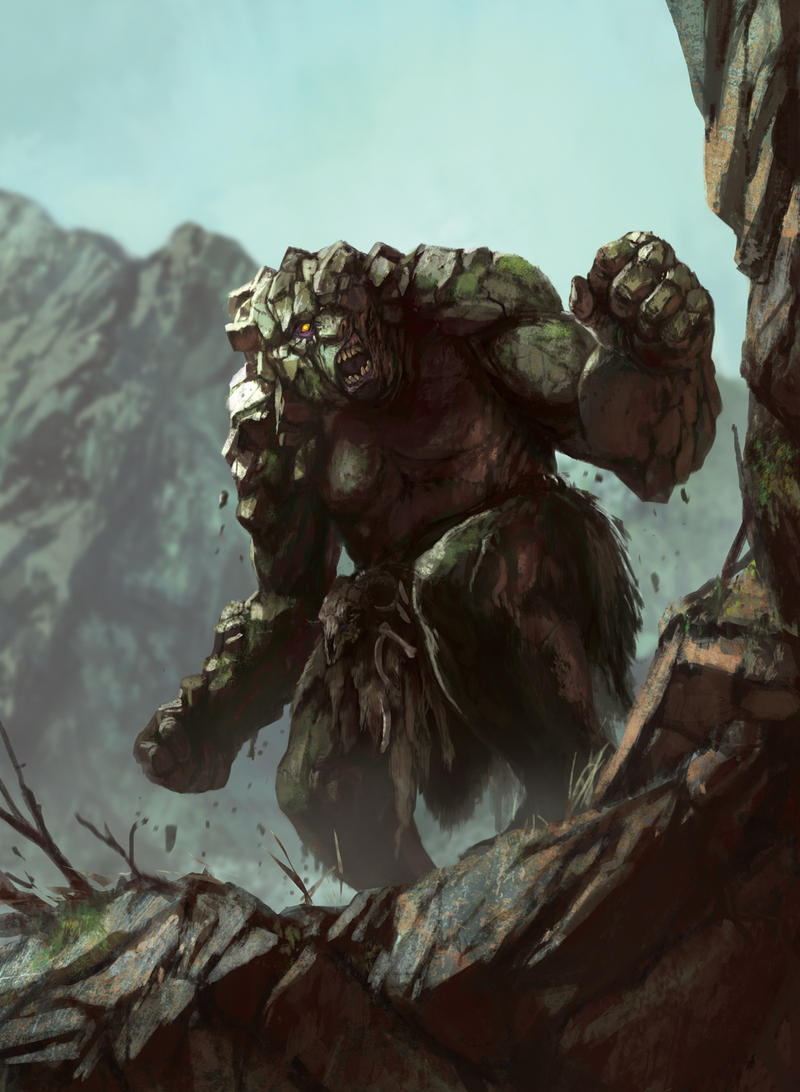Deviantart Giants Rocks Stone Giant- by BiagioDAlessandro on DeviantArt