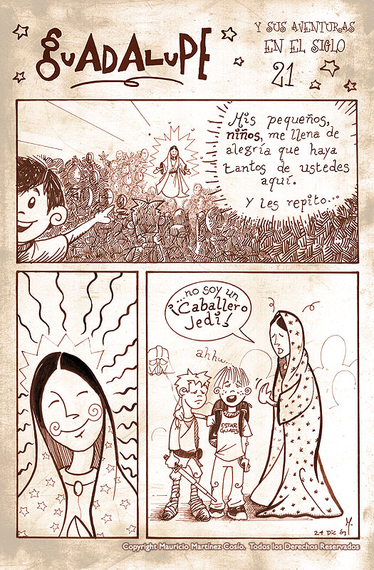 Virgen de Guadalupe -siglo 21- by satchmau