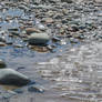 Rocks,sand and water