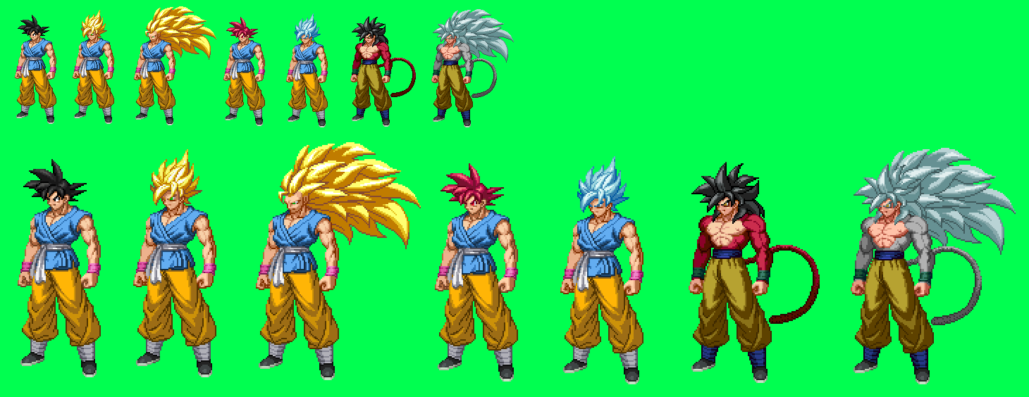 Goku (GT outfit) DBS Forms by Ssj99 on DeviantArt