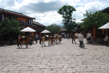 The ancient city of Lijiang