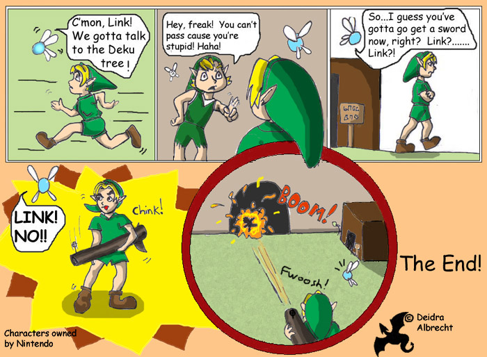 zelda comic 1 OoT