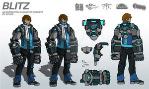 Overwatch Character Concept: Blitz