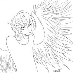 Angel Lineart