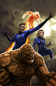 Illustration fantastic four